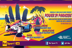 ePrix di Punta del Este, la locandina RAI