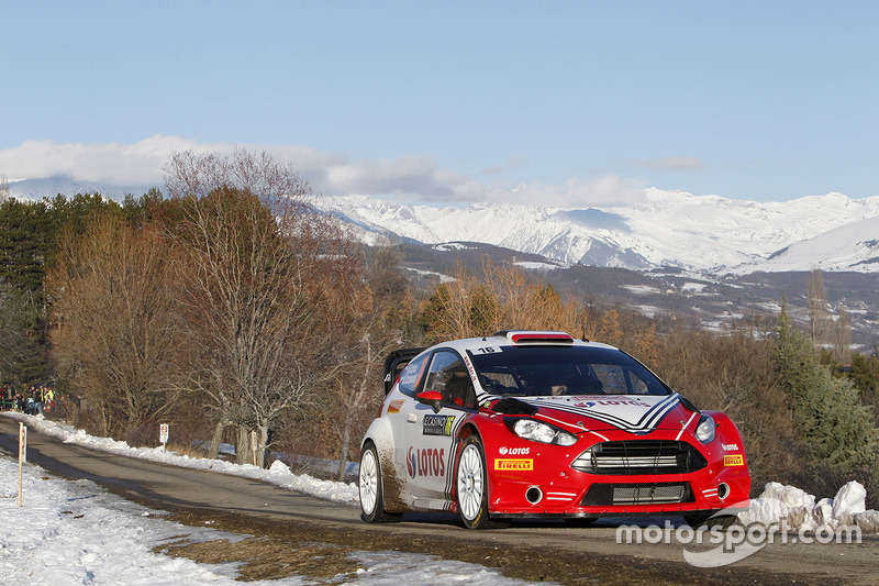 Robert Kubica, Maciek Szczepaniak, Ford Fiesta WRC