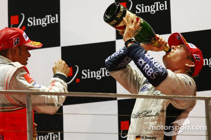 2008: Segundo podio, otra vez junto a Hamilton