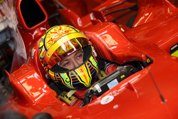 Valentino Rossi im Ferrari F2008