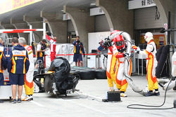 Essai de ravitaillement chez Renault