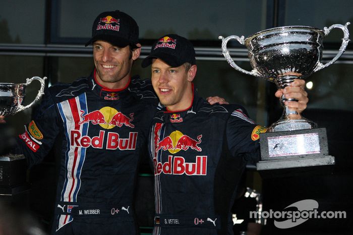 Webber e Vettel