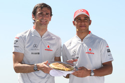 Pedro de la Rosa, Test Pilotu, McLaren Mercedes, Lewis Hamilton, McLaren Mercedes, cook a İspanyol o
