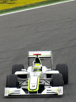 Победитель гонки Дженсон Баттон, Brawn GP