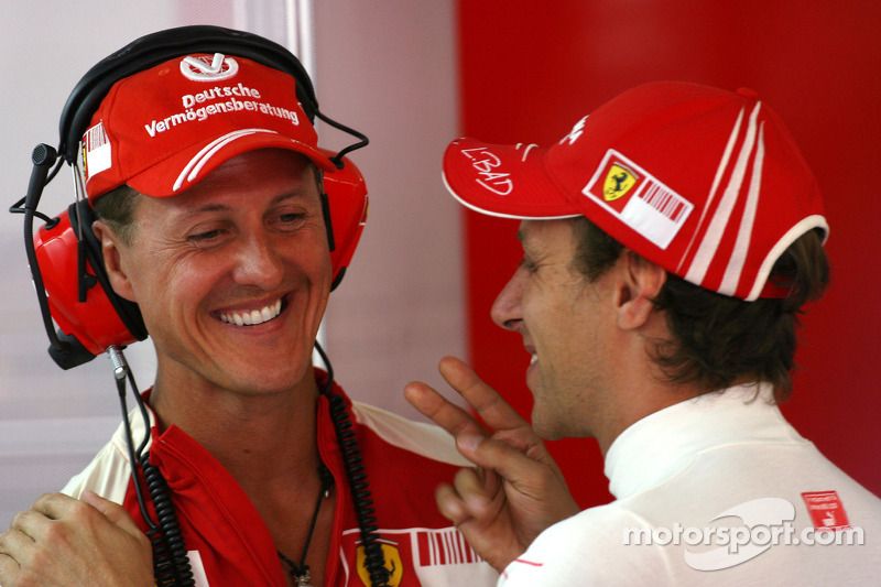 Michael Schumacher, Test Pilotu, Scuderia Ferrari ve Luca Badoer, Scuderia Ferrari