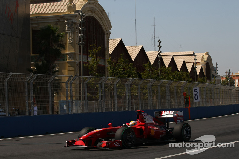 Luca Badoer, Test Pilotu, Scuderia Ferrari