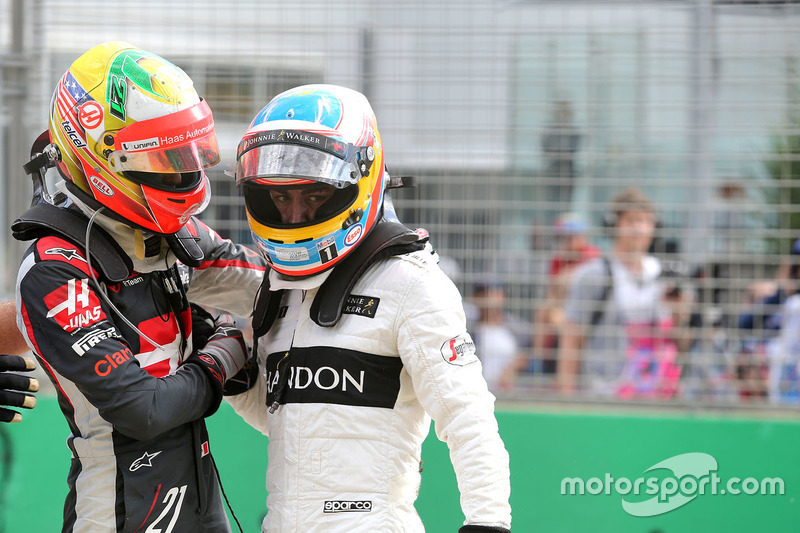 Die erste Begegnung Gutierrez/Alonso nach dem Crash