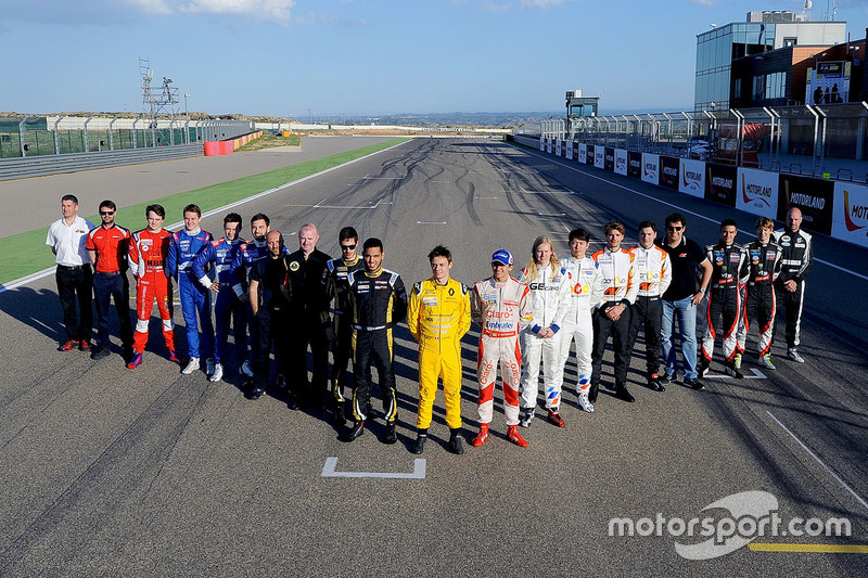 La photo de famille des pilotes