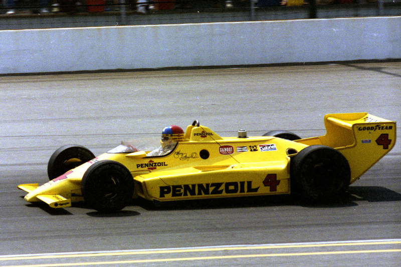 1980: Johnny Rutherford und "Yellow Submarine"