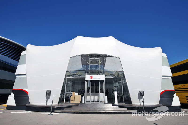 Sauber F1 Team motorhome