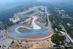 Vue aérienne du Circuit Paul Ricard