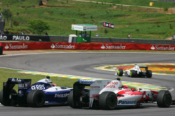 Kazuki Nakajima, Williams F1 Team e Kamui Kobayashi, Toyota F1 Team