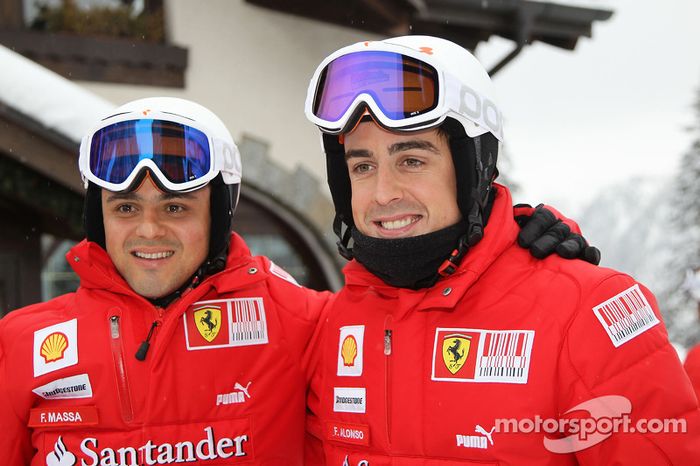 Felipe Massa y Fernando Alonso