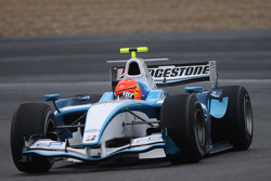 Michael Schumacher testet ein GP2-Auto