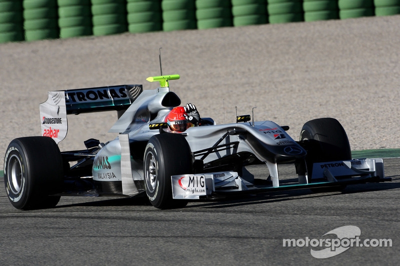 Міхаель Шумахер, Mercedes W01