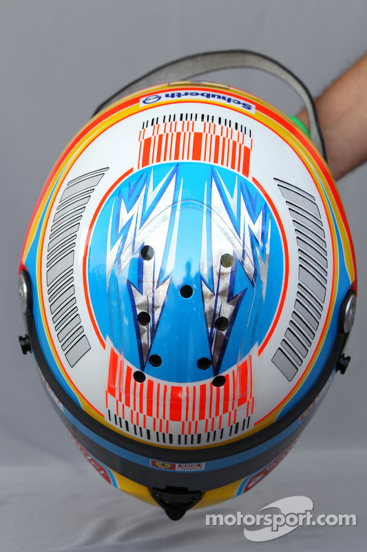 Casco de Fernando Alonso, Scuderia Ferrari