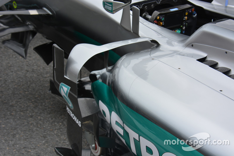 Mercedes AMG F1 W07 Hybrid detalle