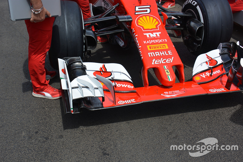 Ferrari front wing detail