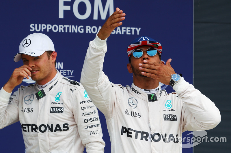 Lewis Hamilton y Nico Rosberg