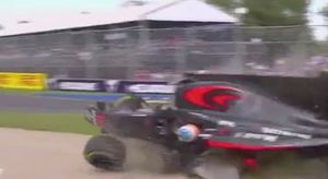 Choque Fernando Alonso Esteban Gutiérrez